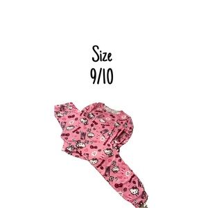 Hello Kitty Pink Kids Pajama Set